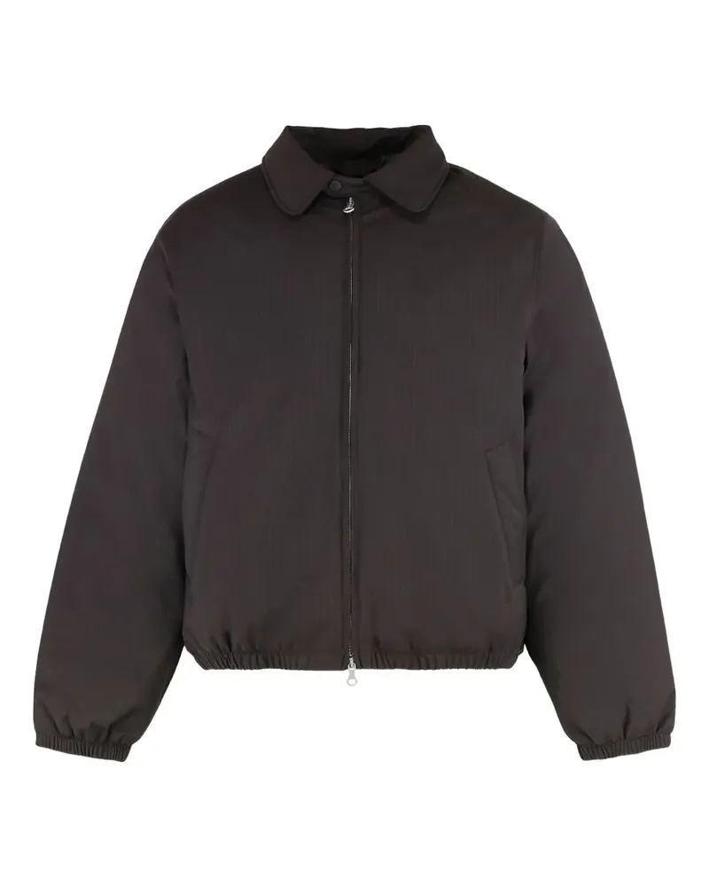 Our Legacy Avenue striped zip bomber jacket - Braun Braun