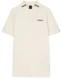 Hackett Aston Martin Poloshirt mit Logo Nude