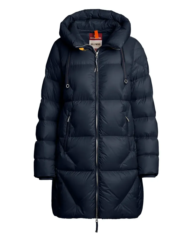 Parajumpers Gesteppter Janet Kapuzenmantel - Blau Blau