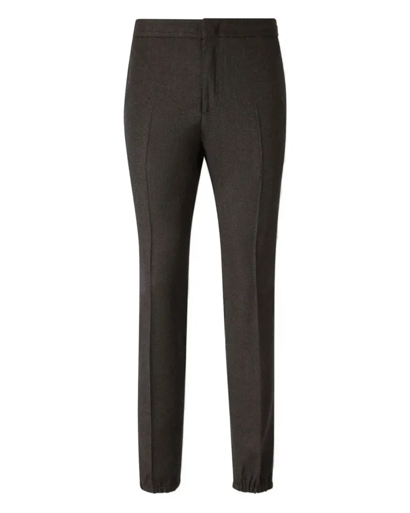 Ermenegildo Zegna Plissierte Hose - Braun Braun