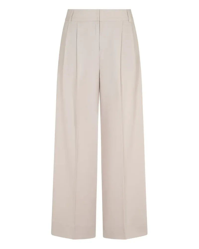 Max Mara Hose mit Bundfalten - Nude Nude