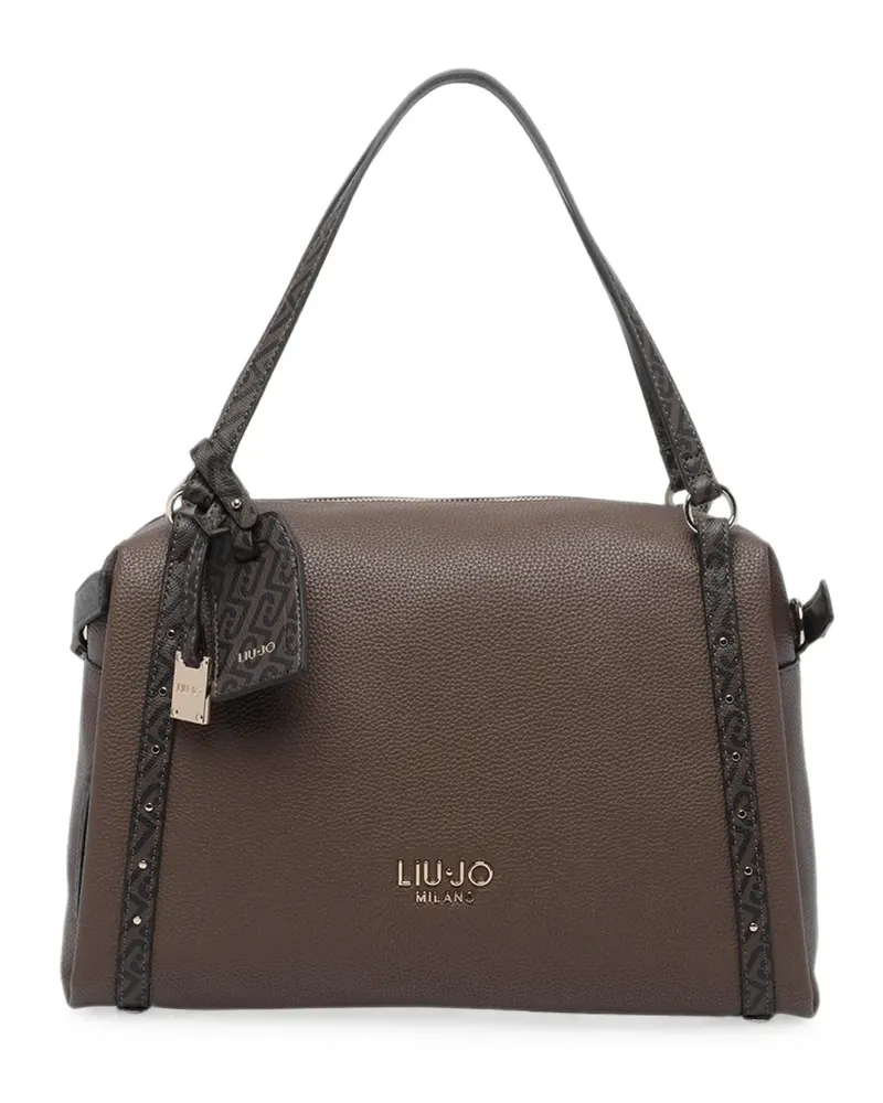 Liu Jo Handtasche mit Nieten - Braun Braun