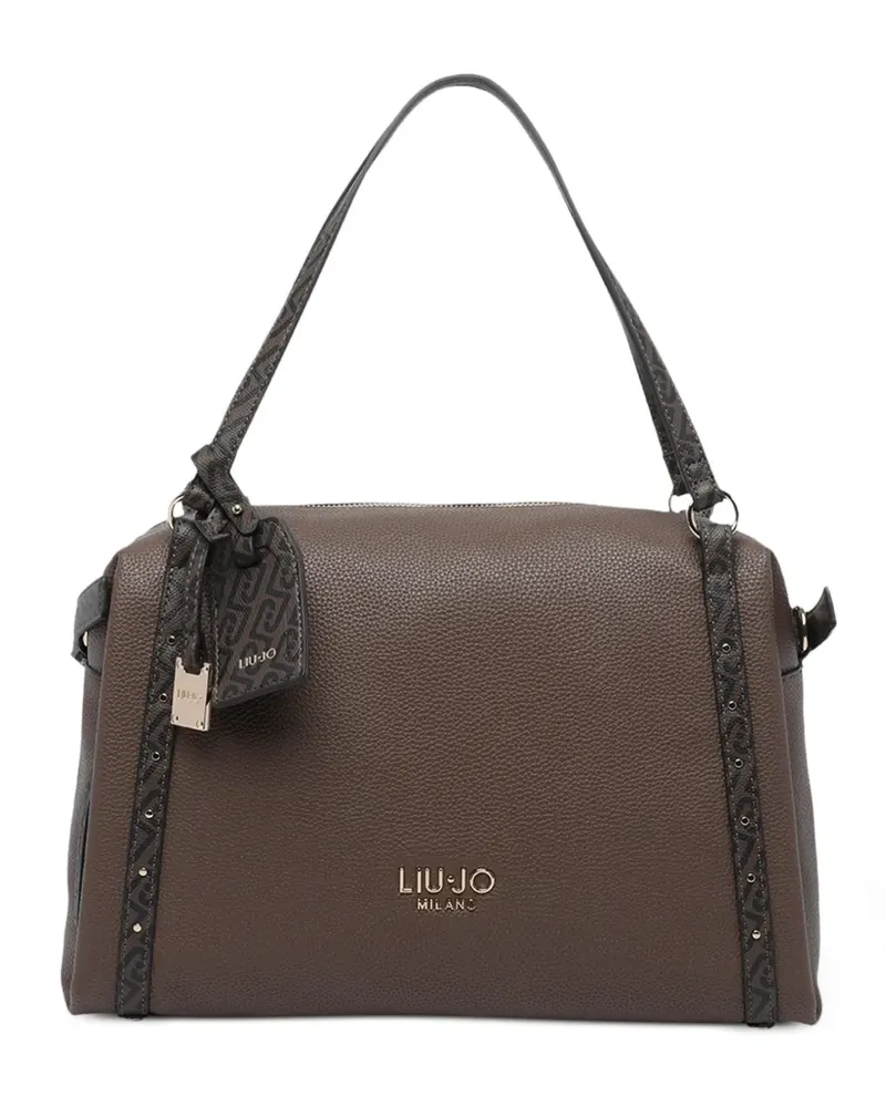 Liu Jo Handtasche mit Nieten - Braun Braun