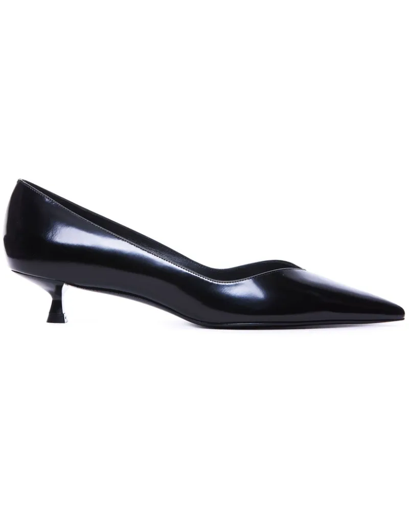 Stuart Weitzman Eva Pumps 35mm - Schwarz Schwarz