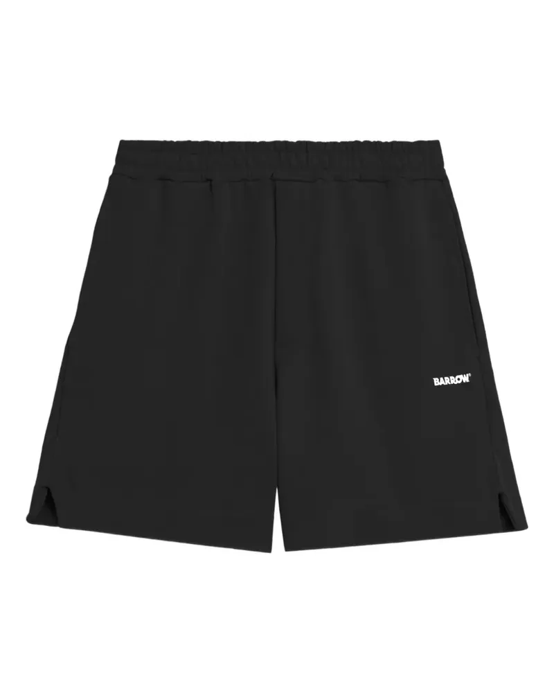 BARROW Shorts mit seitlichem Schlitz - Schwarz Schwarz