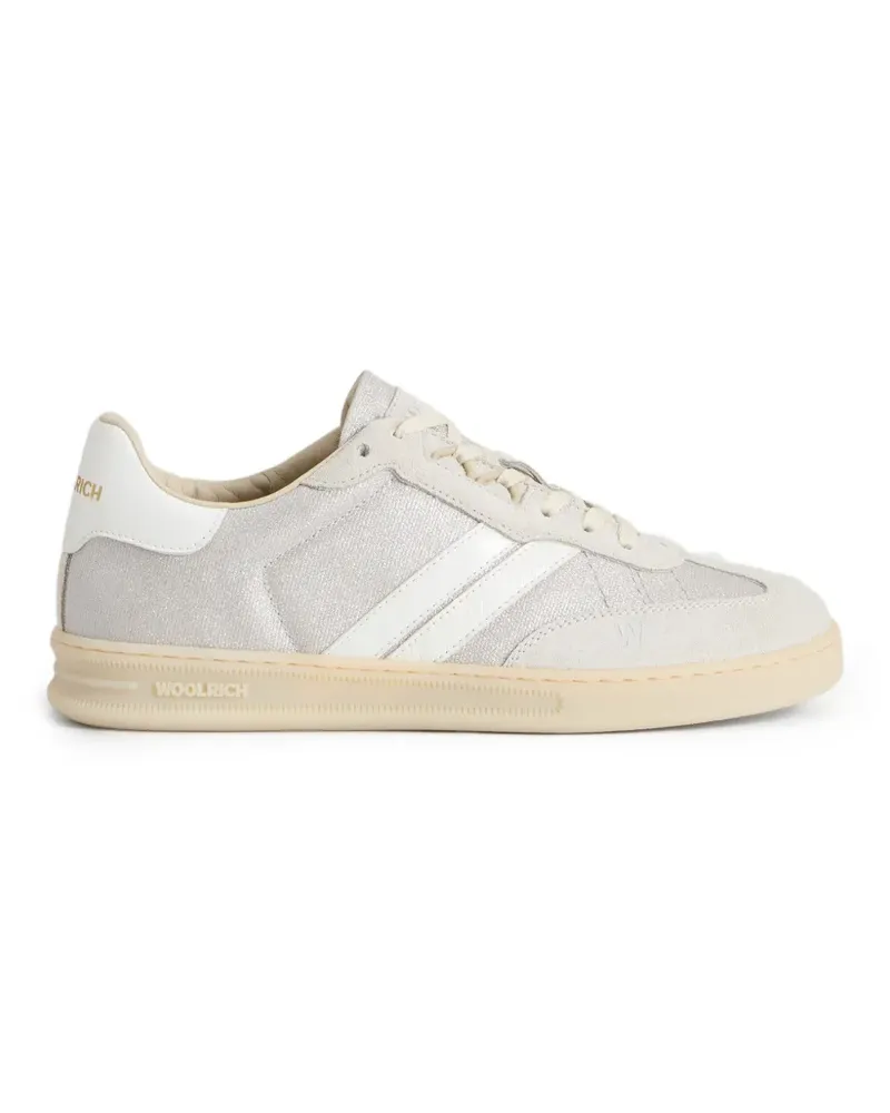 Woolrich Doubleu Sneakers mit Wildlederdetail - Grau Grau