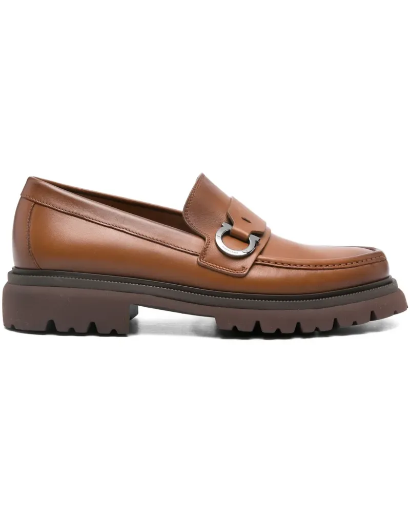 Ferragamo Loafer mit Schnalle - Braun Braun
