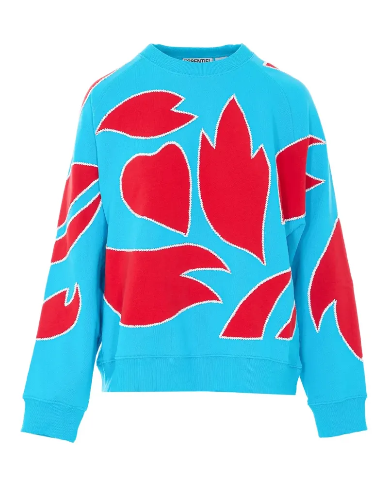 Essentiel sequin crewneck sweatshirt - Blau Blau