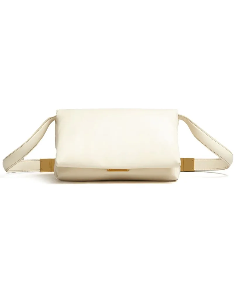 Marni Kleine Prisma Schultertasche - Nude Nude