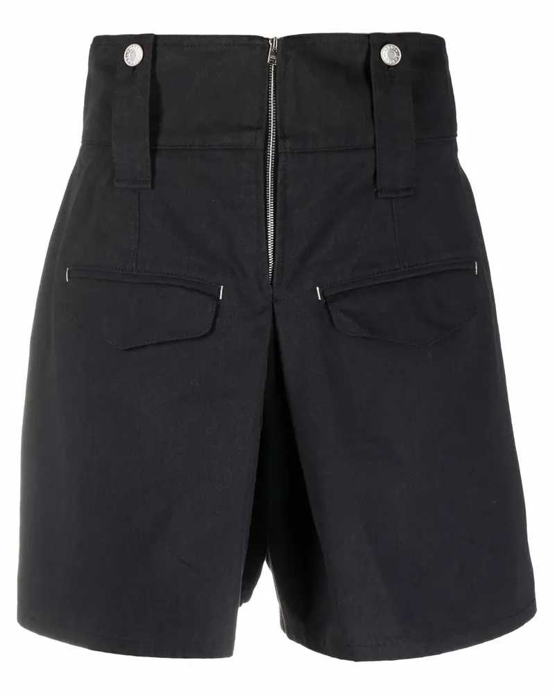 Isabel Marant Shorts in A-Linie - Schwarz Schwarz
