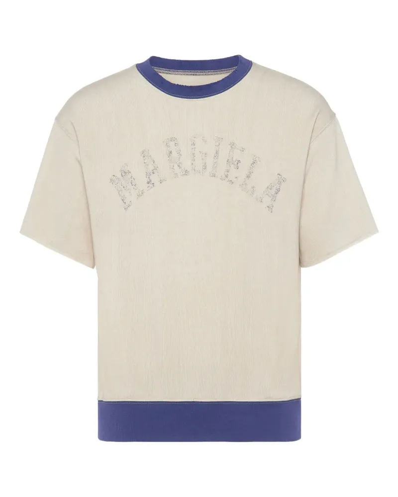 Maison Margiela Sweatshirt mit rundem Ausschnitt - Nude Nude