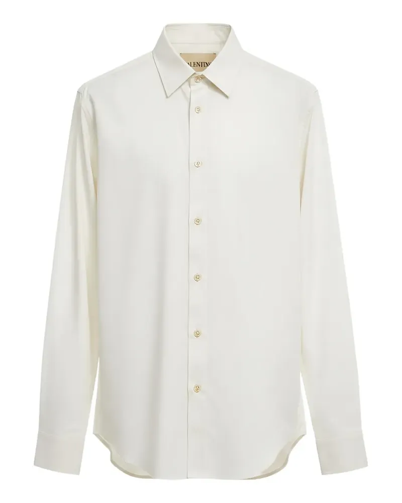 Valentino Garavani long-sleeve button-up shirt - Nude Nude