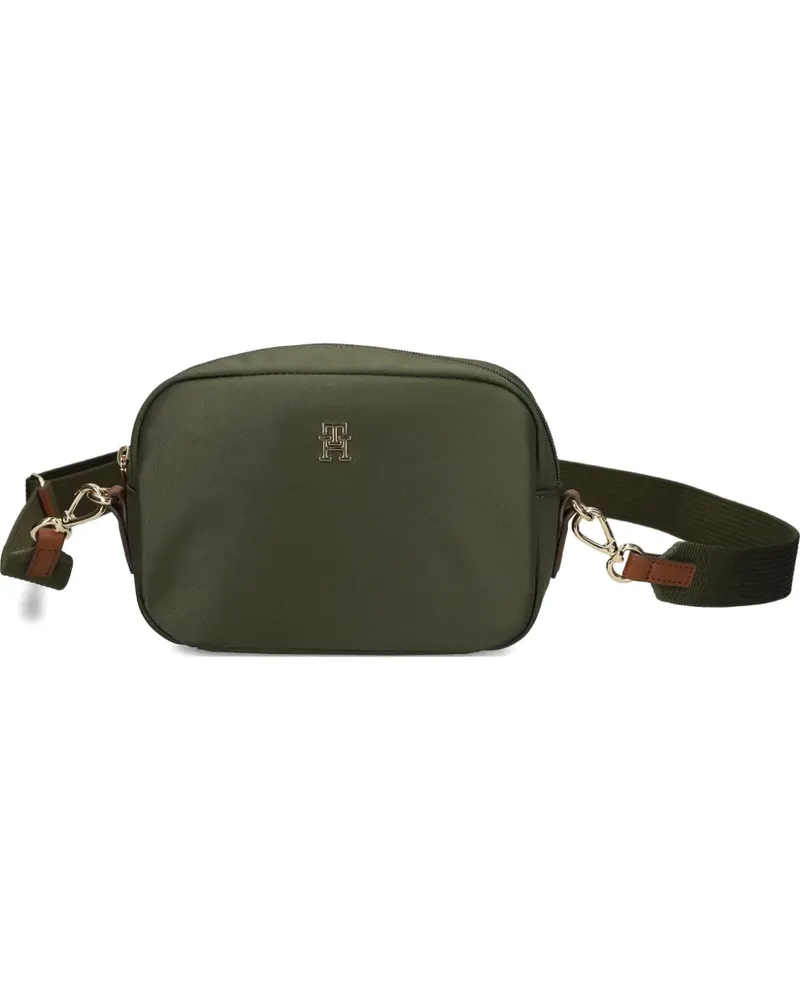 Tommy Hilfiger Webbing logo-plaque crossbody bag - Grün Grün