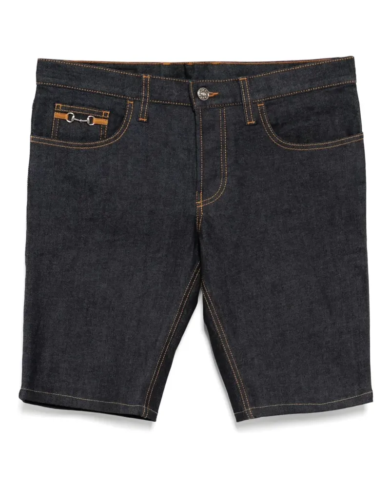 Gucci Klassische Jeans-Shorts - Blau Blau