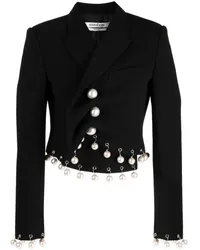 KIMHEKIM Einreihiger Blazer Schwarz