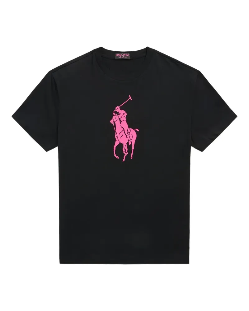 Ralph Lauren Pink Pony T-Shirt - Schwarz Schwarz