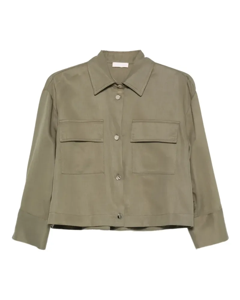 Liu Jo Hemd mit Brusttaschen - Grün Grün