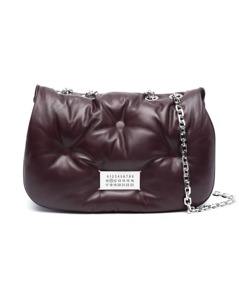 Maison Margiela Mittelgroße Glam Slam Schultertasche - Rot Rot