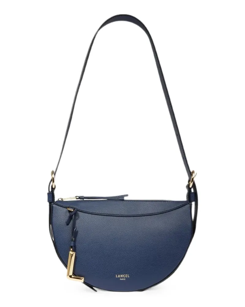 Lancel Halbrunde Schultertasche mit Reißverschluss - Blau Blau