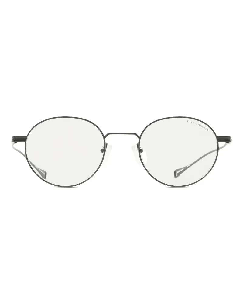 DITA LSA-113 round-frame glasses - Schwarz Schwarz