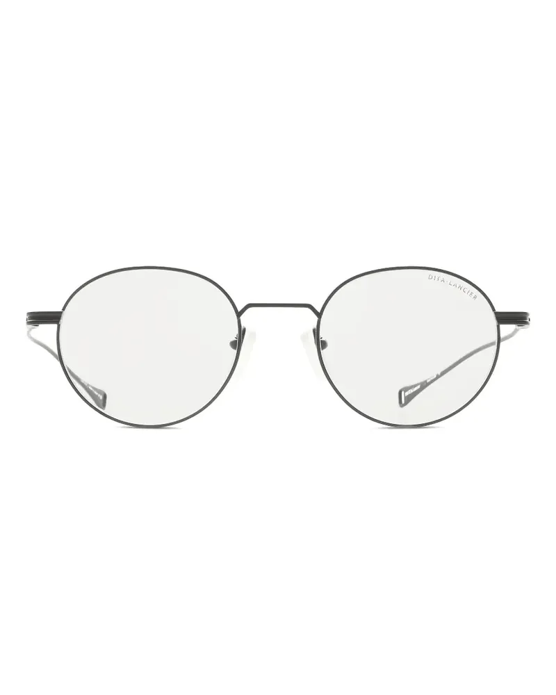 DITA LSA-113 round-frame glasses - Schwarz Schwarz