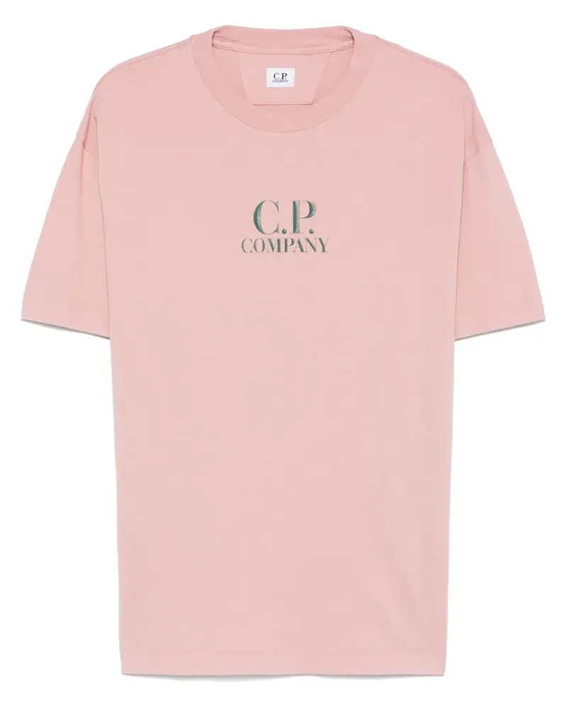C.P. Company T-Shirt mit Logo - Rosa Rosa