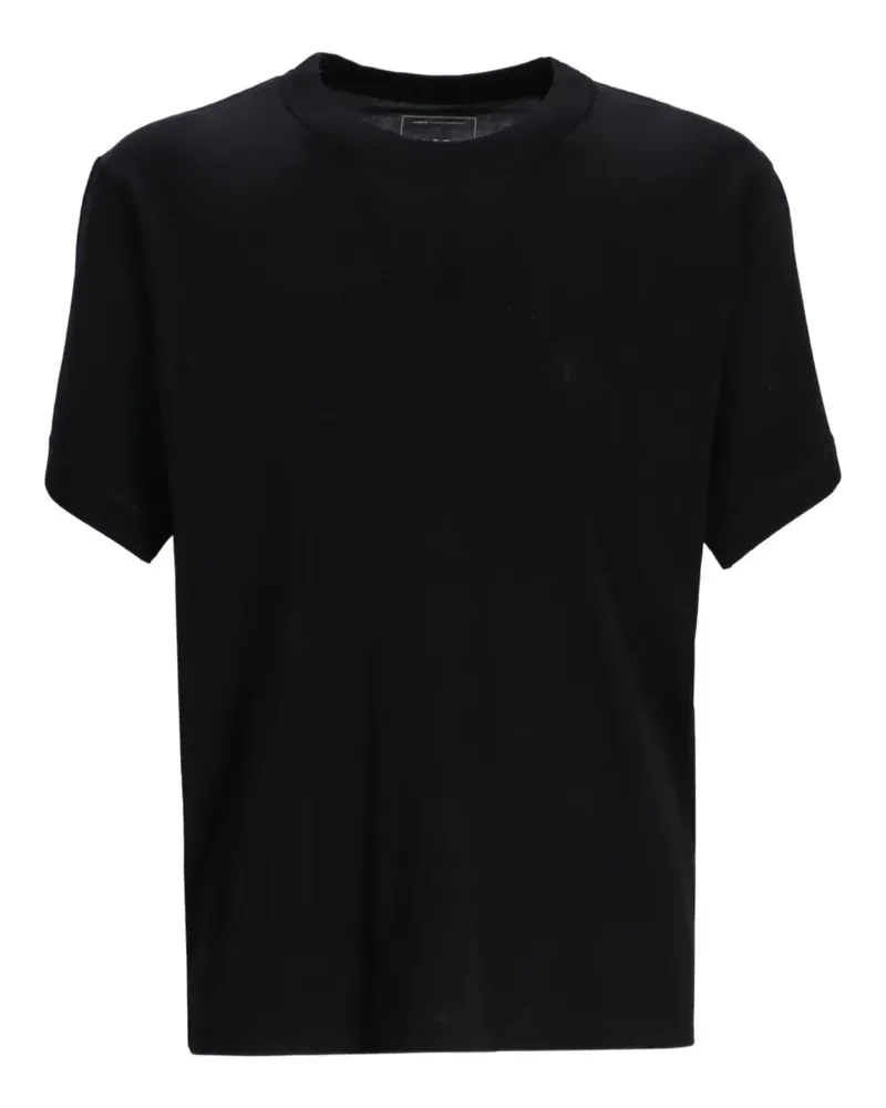 Y-3 T-Shirt mit Logo-Detail - BLACK Black