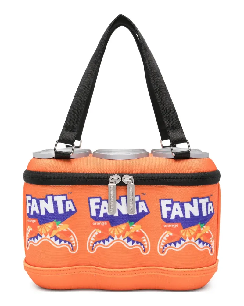 Sprayground x Fanta Tasche mit Logo-Print - Orange Orange