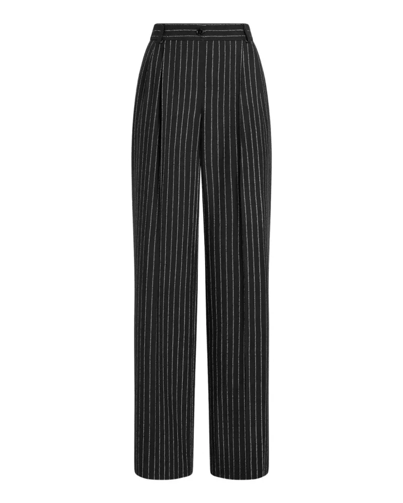 Dolce & Gabbana Hose mit Nadelstreifen - Schwarz Schwarz