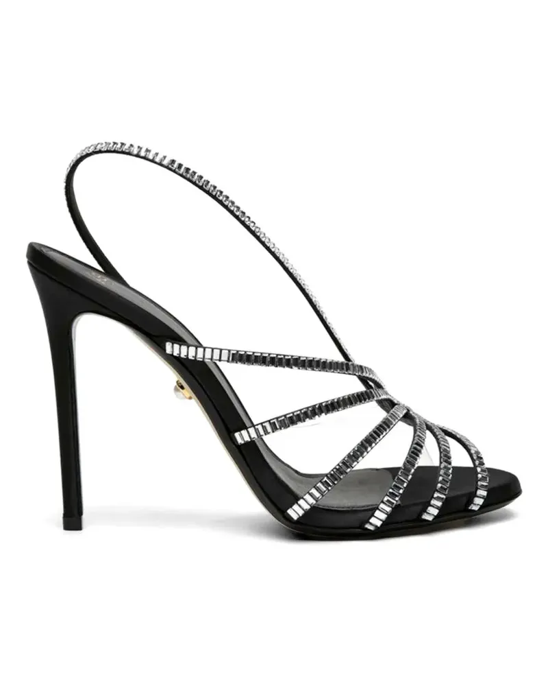 Alevì Star Xtal crystal-embellished sandals - Schwarz Schwarz
