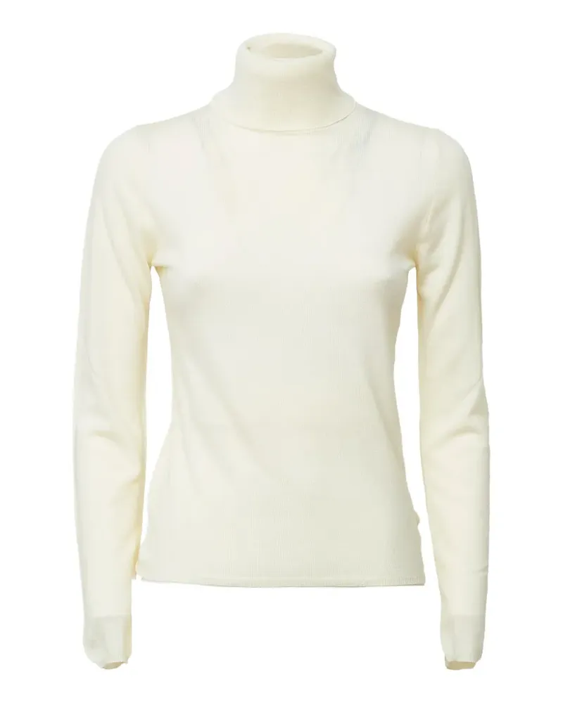 Zanone Dolcevita Slim-Fit-Pullover - Weiß Weiß