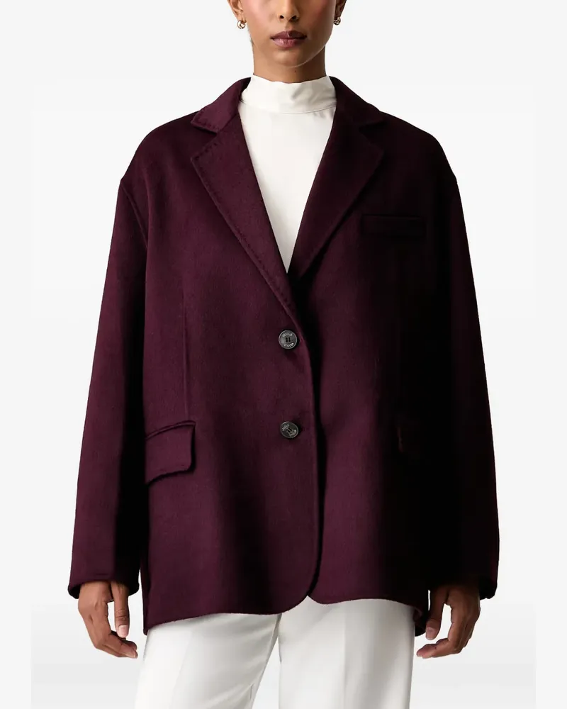 VICOLO notched-lapels single-breasted blazer - Violett Violett