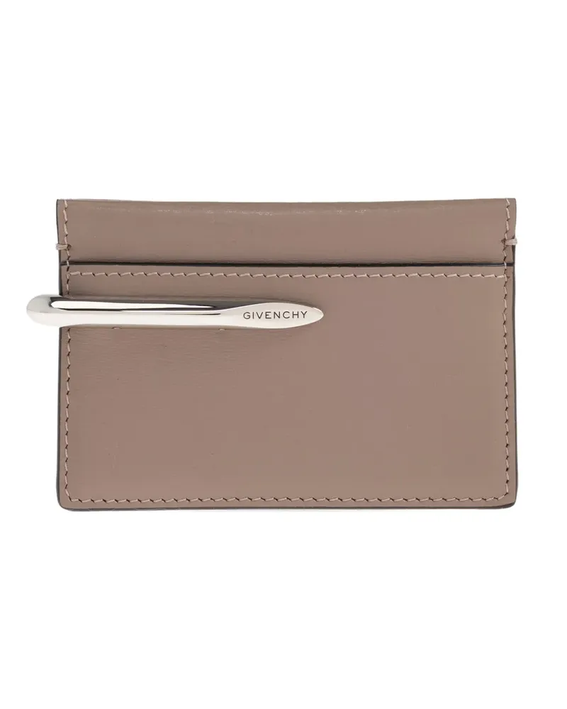 Givenchy Kartenetui mit Logo-Schild - Nude Nude