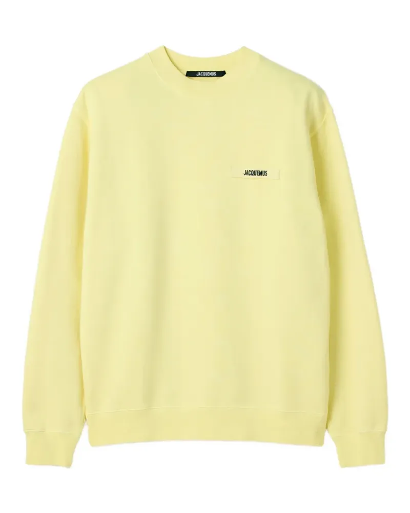Jacquemus The Gros Grain sweatshirt - Gelb Gelb