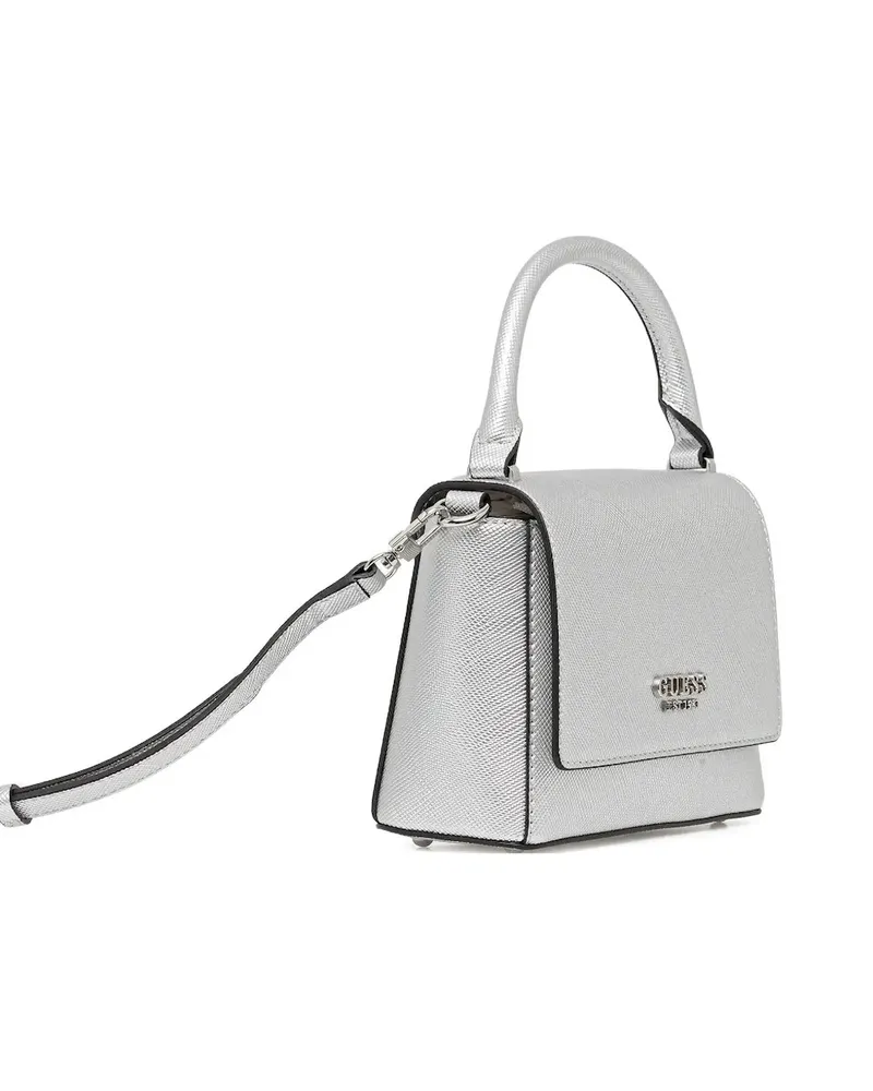 Guess mini Fedana top-handle handbag - Grau Grau