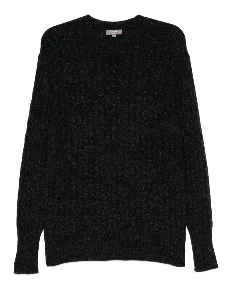 N.Peal Thames Pullover - Blau Blau