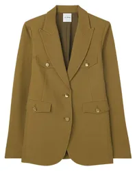 ST. JOHN Einreihiger Blazer Braun