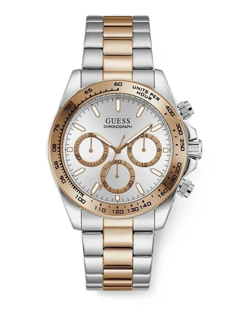 Guess Arthur 2-tone analog watch - Silber Silber