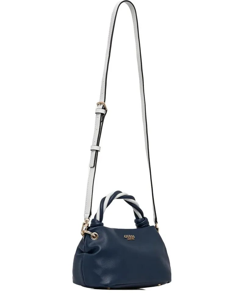 Guess Umhängetasche mit verdrehtem Henkel - Blau Blau