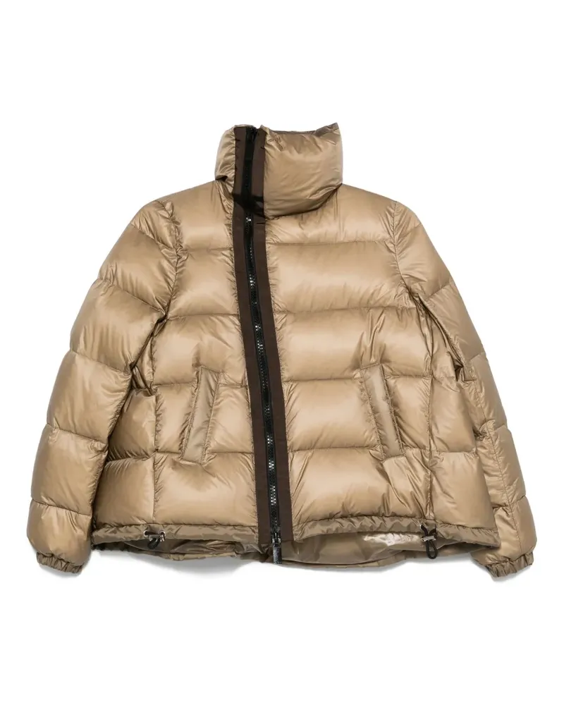 Sacai Jacke mit gesteppten Einsätzen - Nude Nude