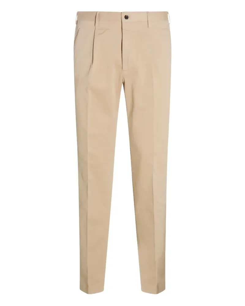 Incotex pleated trousers - Nude Nude