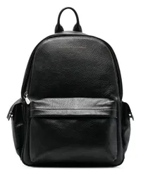 Brunello Cucinelli Rucksack aus Leder Schwarz