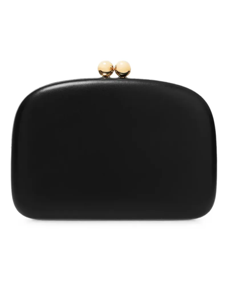 Carolina Herrera New York Vega leather mini bag - Schwarz Schwarz