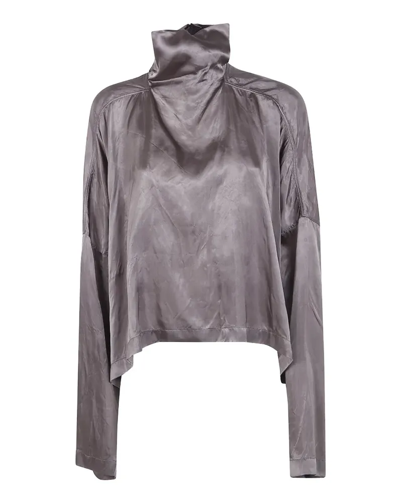 Rick Owens Bluse mit Stehkragen - Grau Grau