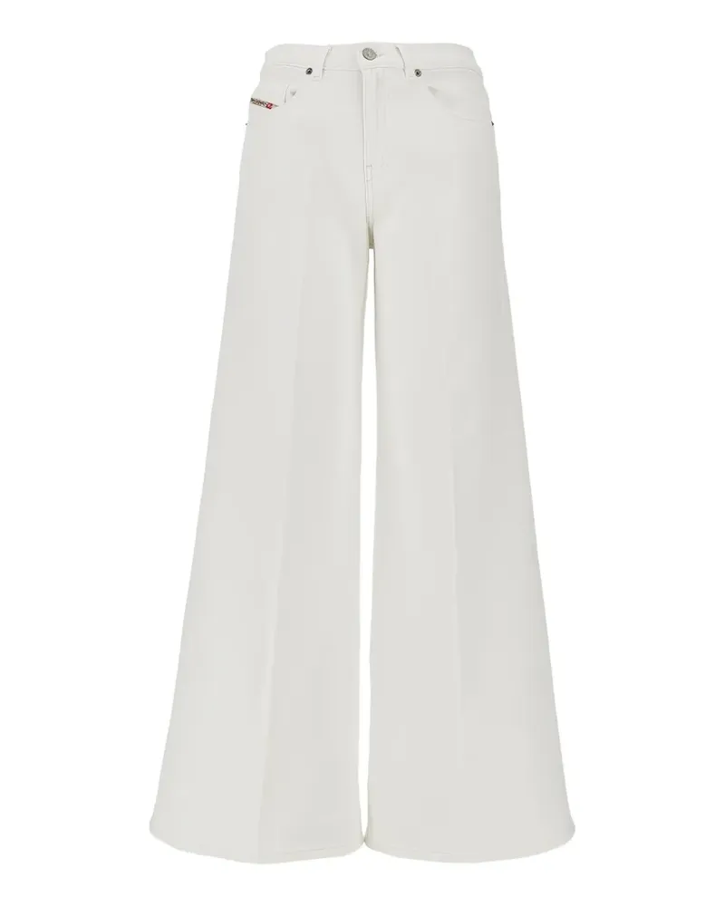 Diesel D-Akemi flared jeans - Weiß Weiß
