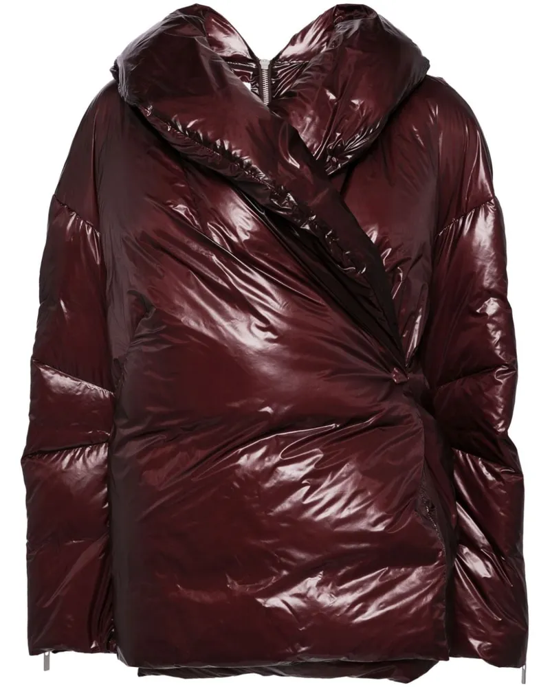 Helmut Lang Apex Kokon-Jacke - Rot Rot