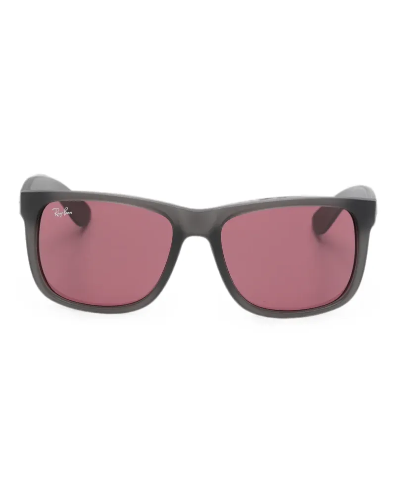 Ray Ban Justin square-frame sunglasses - Grau Grau