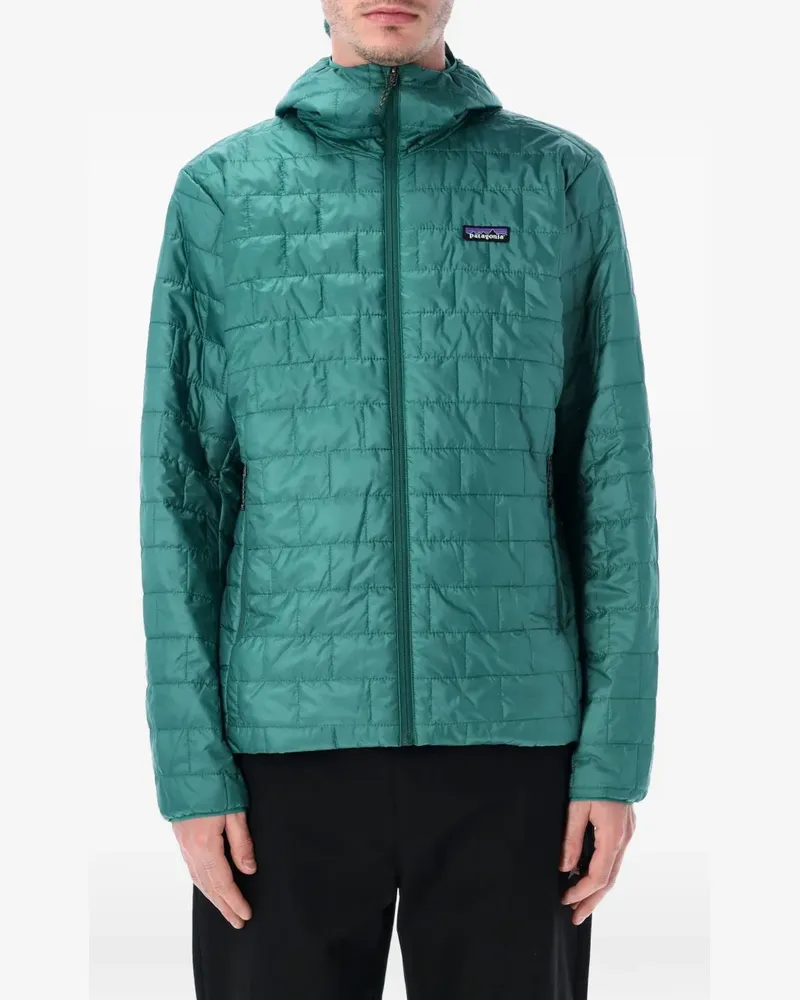 Patagonia Nano Puff® quilted hooded jacket - Grün Grün