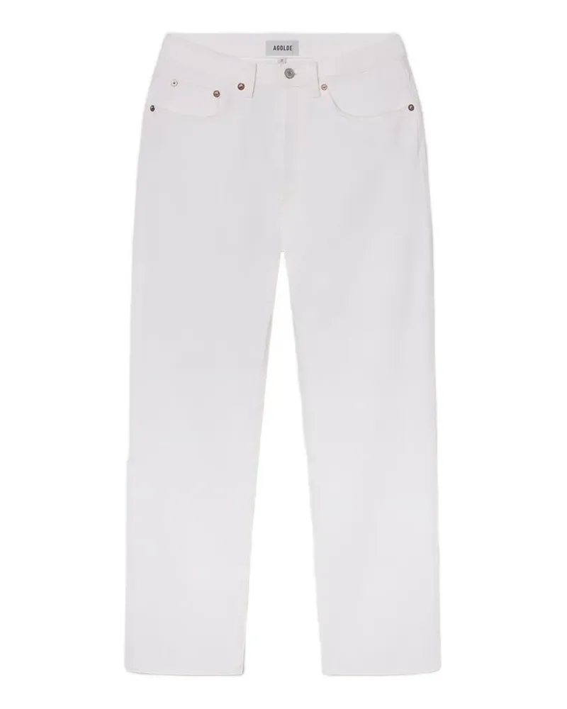 AGOLDE Lana straight-leg jeans - Weiß Weiß