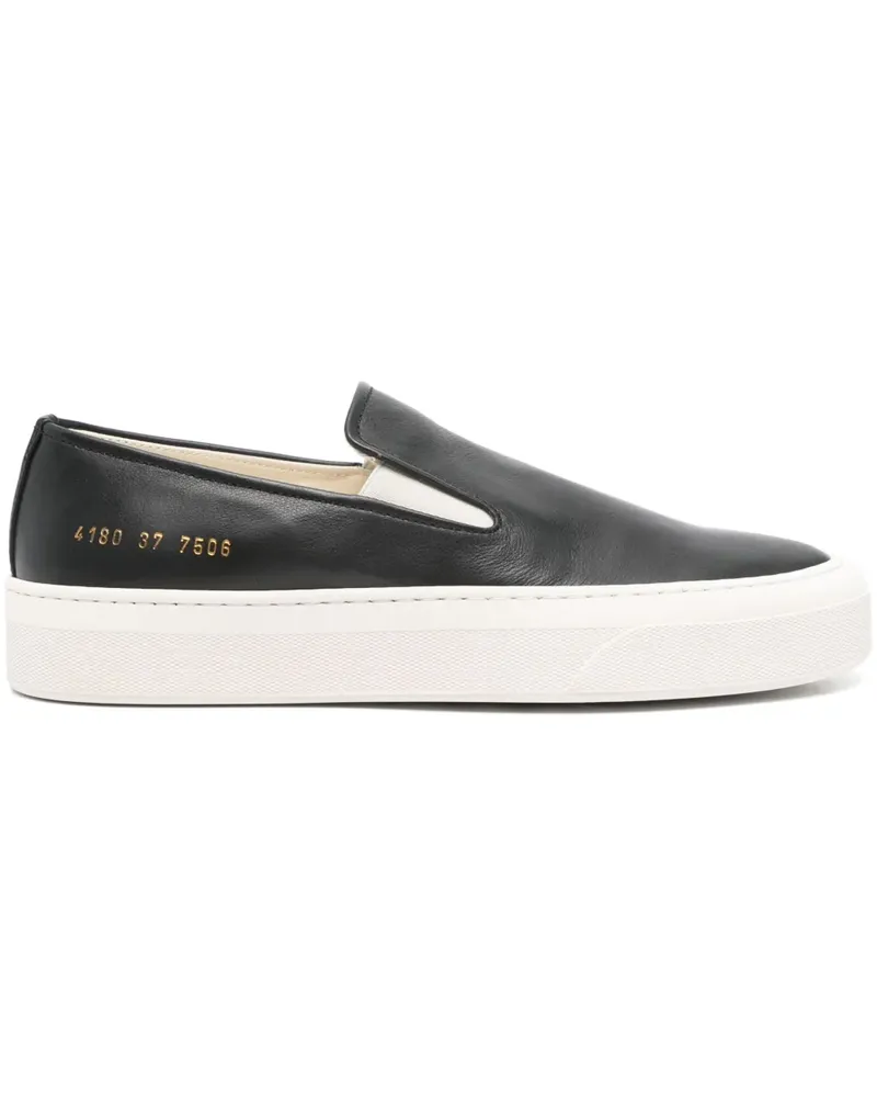 Common Projects Sneakers aus Leder - Schwarz Schwarz